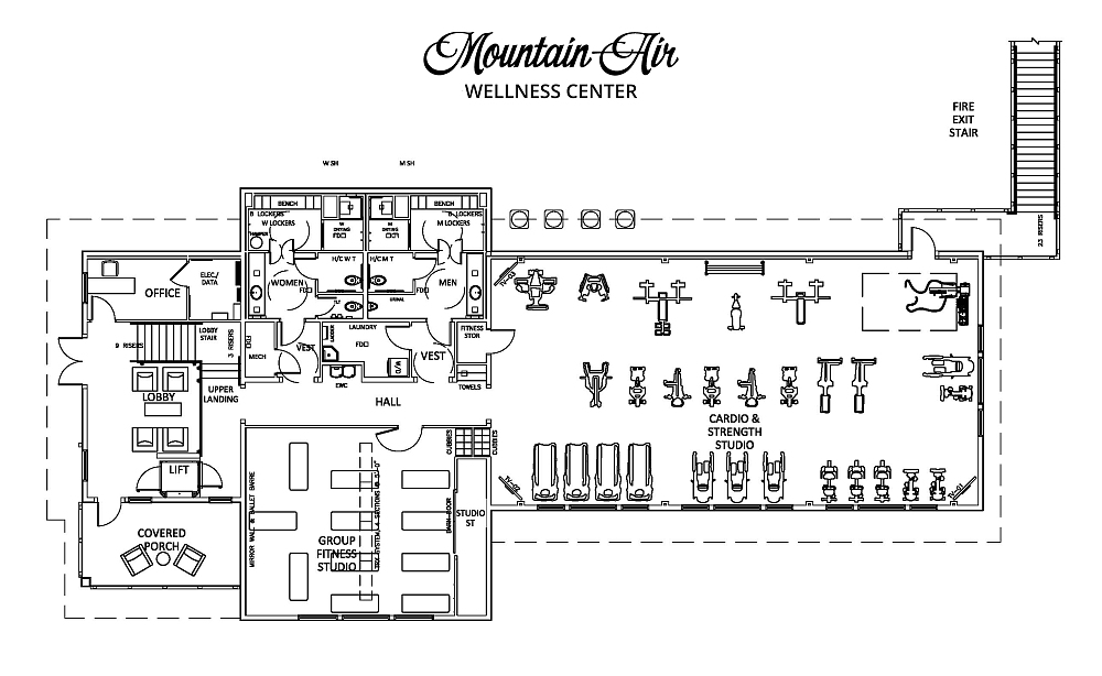 Wellness Center Floor Plan Viewfloor.co